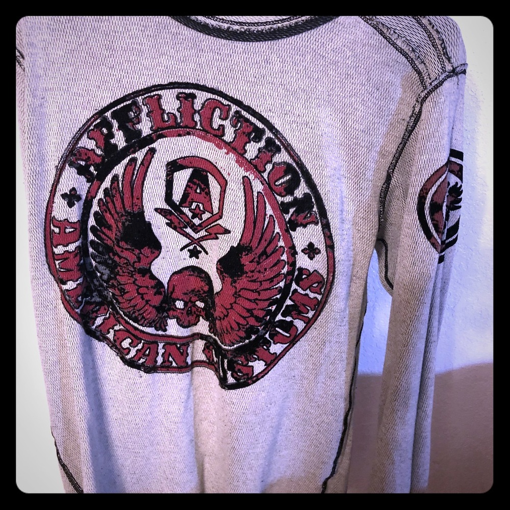 Men’s L/XL Affliction Reversible Long Sleeve